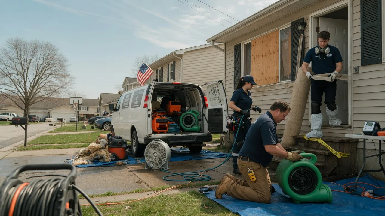 Water Damage Restoration in Powhatan Point, OH near me